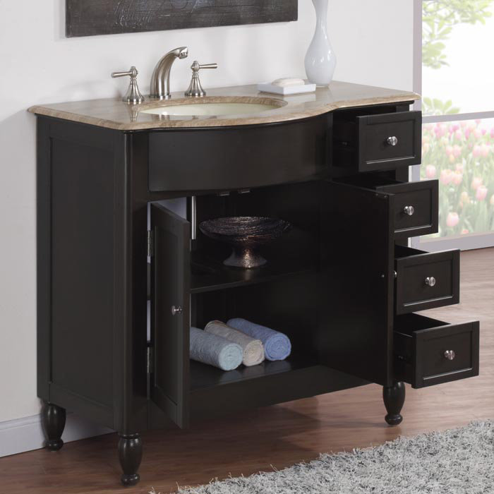 Winston Porter New Milford 38'' Free Standing Single Bathroom Vanity